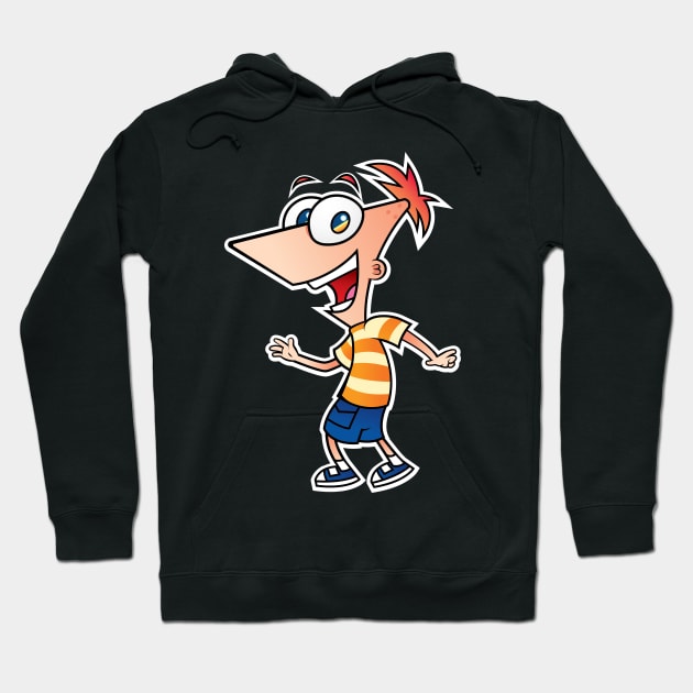 Happy Phineas Hoodie by kaelabp